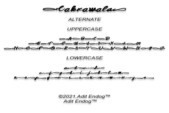 Cakrawala Font - Preview 4