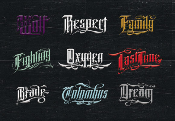 Code Black Font - Preview 3