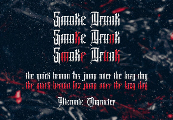 Code Black Font - Preview 4