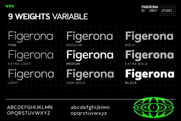 Figerona Font - Preview 4