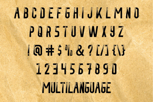 Folds Font - Preview 2
