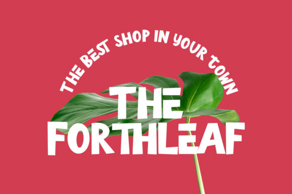 Fortyfresh Font PNG with transparent background - Preview 2
