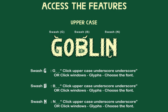 Goblin Monster Font - Preview 5