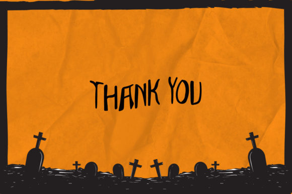 Halloween Grim Font - Preview 5