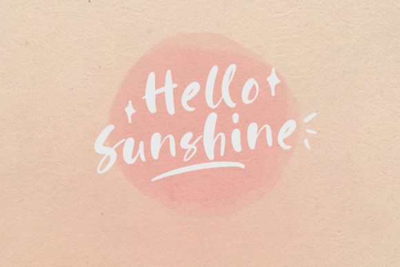 Happy Pink Font - Preview 3