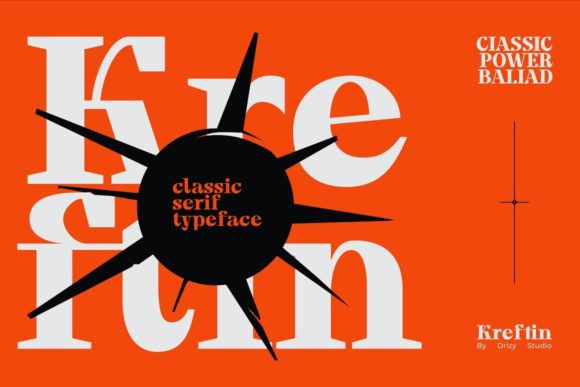 Kreftin Font PNG with transparent background - Preview 2