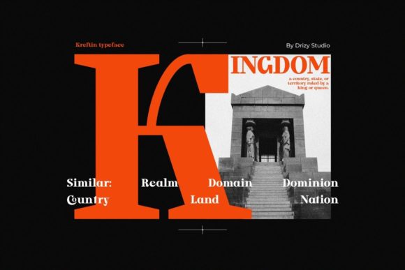 Kreftin Font PNG with transparent background - Preview 5