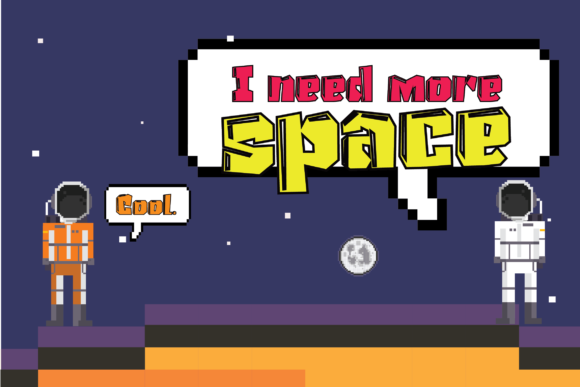 Lowpoly Font font preview - 2