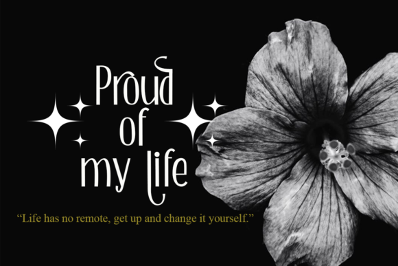 Middletone Font PNG with transparent background - Preview 3