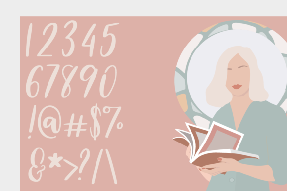 Naturelle Font PNG with transparent background - Preview 3