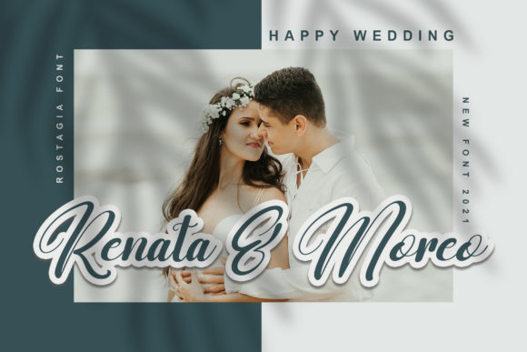 Rostagia Font font preview - 2