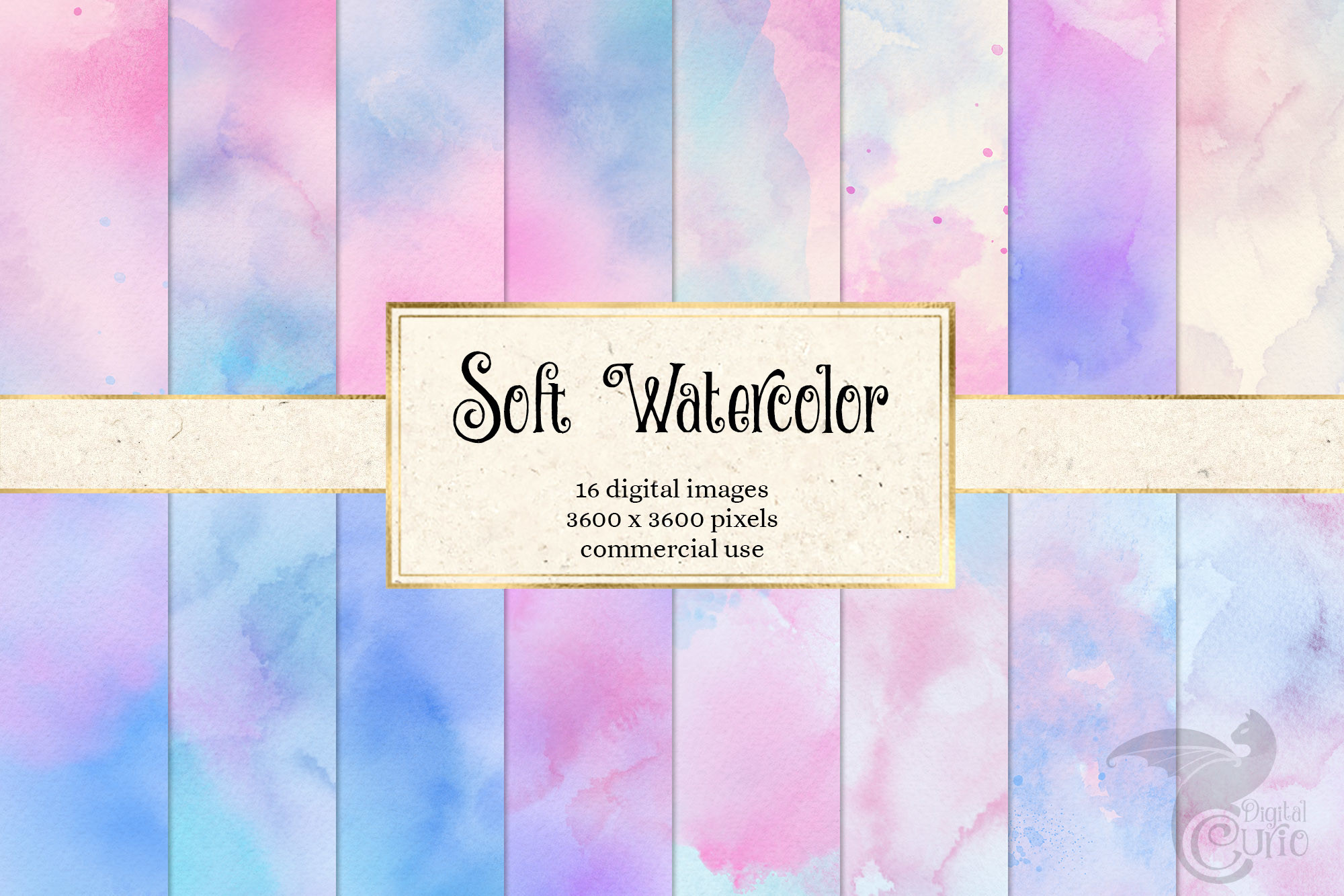Soft Watercolor Textures