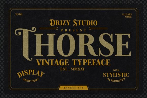Thorse Fonts