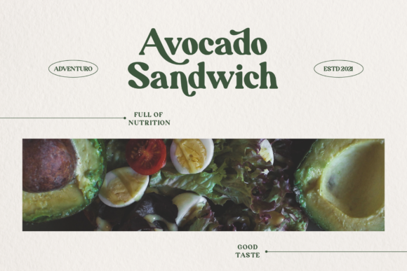 Adventuro Font - Preview 2
