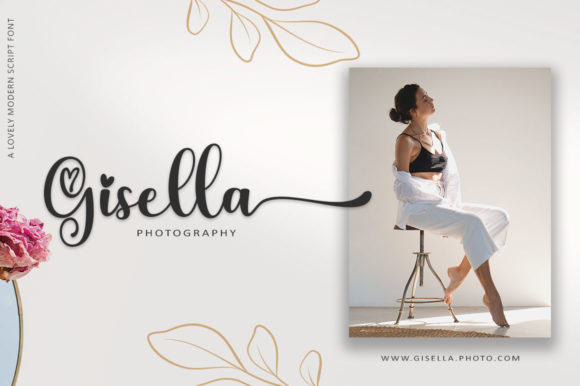 Angela Lovely Font PNG with transparent background - Preview 6