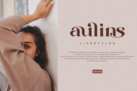 Athios Font - Preview 1