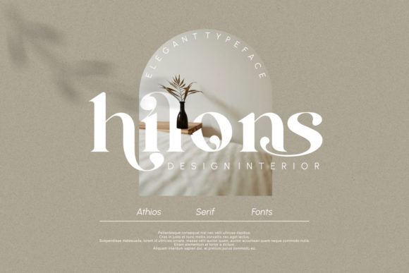 Athios Font - Preview 4