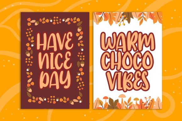 Autumn Crush Font - Preview 3