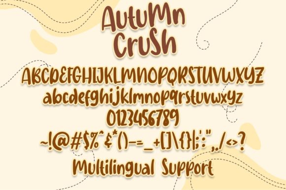Autumn Crush Font - Preview 4