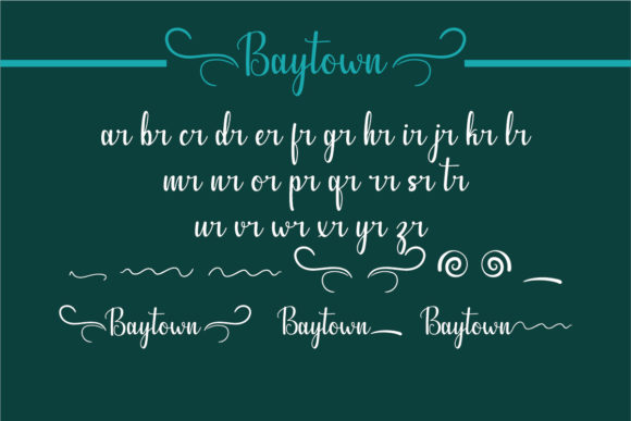Baytown Font - Preview 5