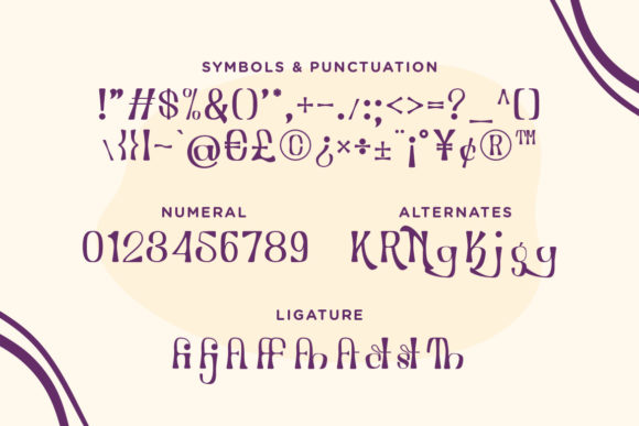 Bodor Font - Preview 2