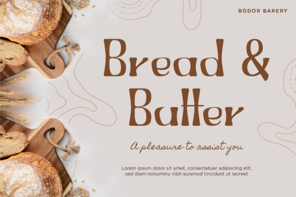 Bodor Font - Preview 6