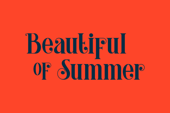 Clamfiroi Font - Preview 2