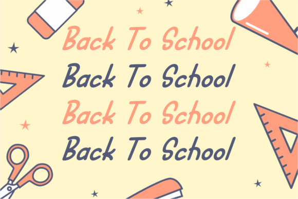 Cookies Fortune Font PNG with transparent background - Preview 4