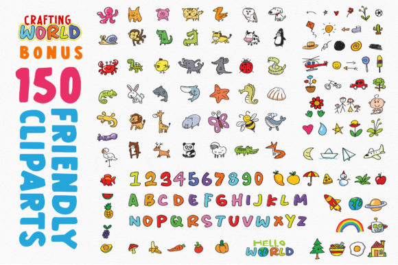 Crafting World Font - Preview 4