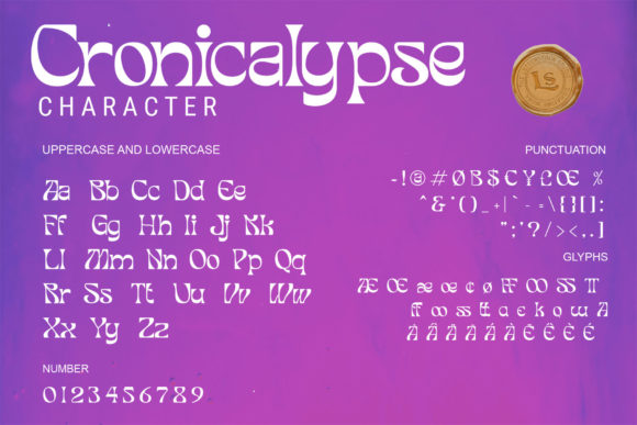 Cronicalypse Font - Preview 4