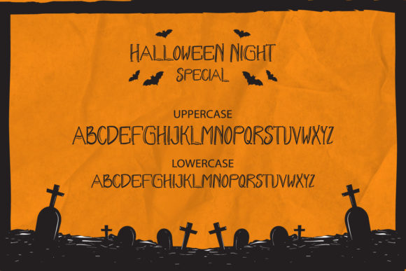 Halloween Night Font - Preview 4