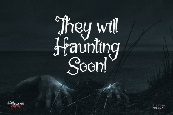 Halloween Secret Font - Preview 2