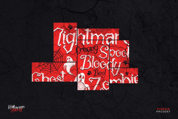 Halloween Secret Font - Preview 4