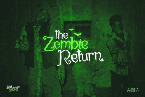 Halloween Secret Font - Preview 5