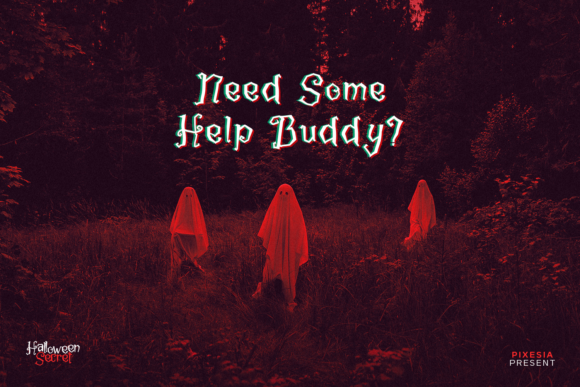 Halloween Secret Font - Preview 6