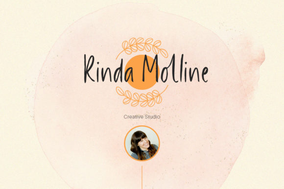 Heart Garden Font PNG with transparent background - Preview 2