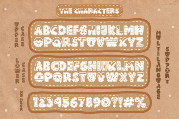 Jingle Cookies Font - Preview 1