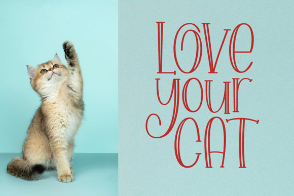 Lovely Family Font PNG with transparent background - Preview 3