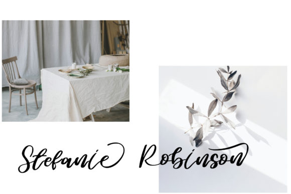 Marthena Swans Font PNG with transparent background - Preview 1