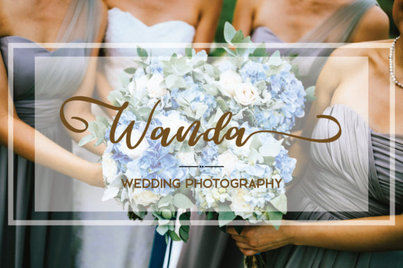 Marthena Swans Font PNG with transparent background - Preview 3