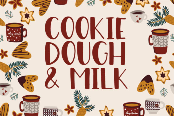 More Cake Font PNG with transparent background - Preview 4