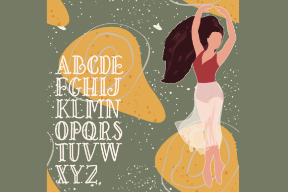 Myriamy Font PNG with transparent background - Preview 3