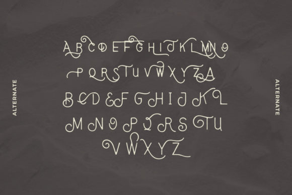 Nethan Font PNG with transparent background - Preview 5