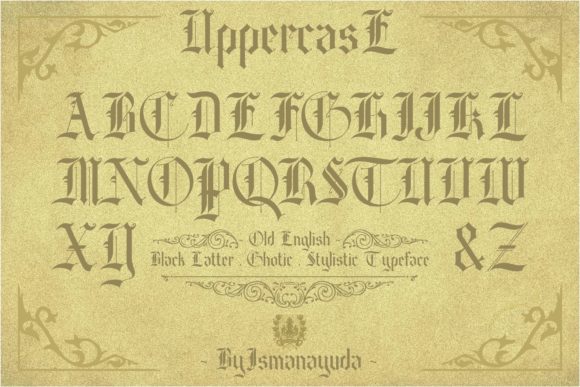 Rasamala Font PNG with transparent background - Preview 1