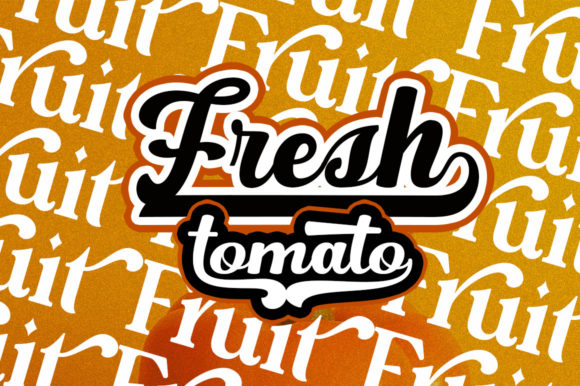 Rigular Script Font PNG with transparent background - Preview 4