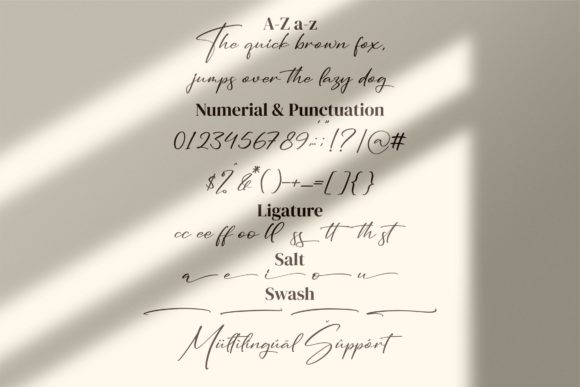 Seethara Font font preview - 6