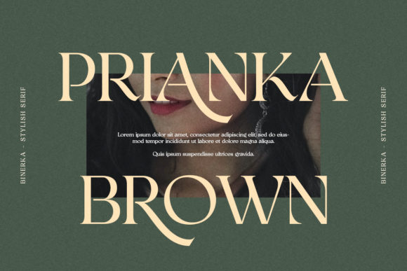 Binerka Font PNG with transparent background - Preview 4