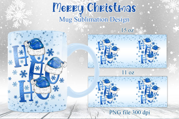 Christmas Mug Sublimation Winter Mug Graphics