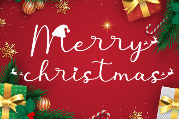 Christmas Season Font - Preview 6