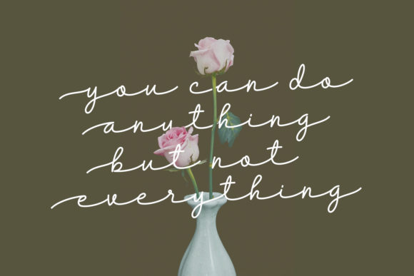Dreamy Notes Duo Font PNG with transparent background - Preview 3